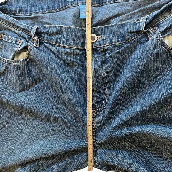 Duck Head Jeans Co. Woman Stretch 20W Average 38x30 Blue Bootcut High Rise Denim - Picture 6 of 8